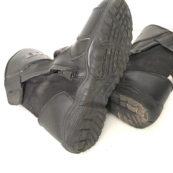 Bilt | Waterproof Motorcycle Boots Mens 36 US 4 Black Leather Wide main image 11